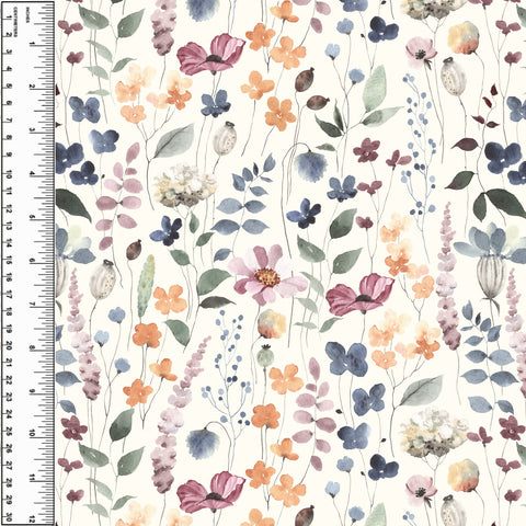 PREORDER Vintage Floral Plum