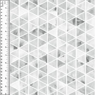 PREORDER Watercolour Triangles Grey