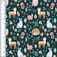 Watercolour Forest Squish 54" Wide