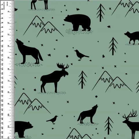 Wild Mountain Sage Squish 54" Wide