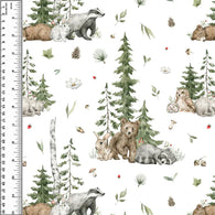 Wilderness Babies Birch Squish 54" Wide