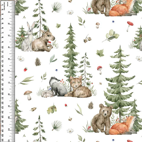Wilderness Babies Pine Squish 54" Wide