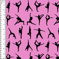 PREORDER Yoga Poses Bubblegum Pink