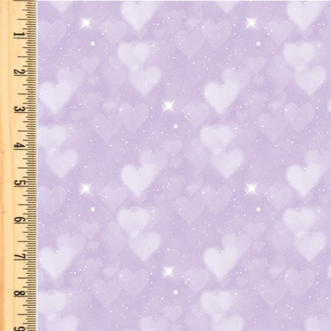 PREORDER Bokeh Hearts Lilac