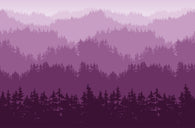 PREORDER Tree Border Purple