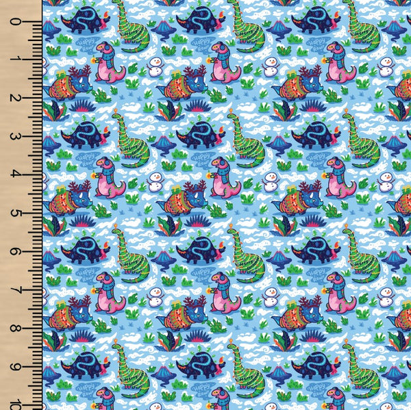 PREORDER Christmas Dinosaurs Small Scale *Holiday*