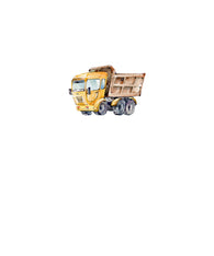 PREORDER Painted Dump Truck Panel Child