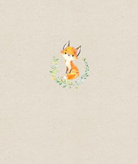 PREORDER Lovely Forest Fox Panel Child