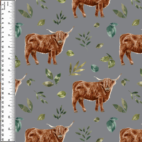 PREORDER Highland Cows Leaves