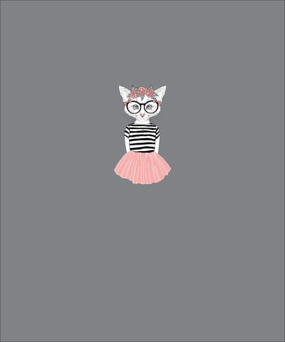 PREORDER Hipster Cat Skirt Panel Adult