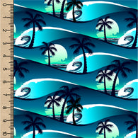 Ocean Palm Trees Board Short