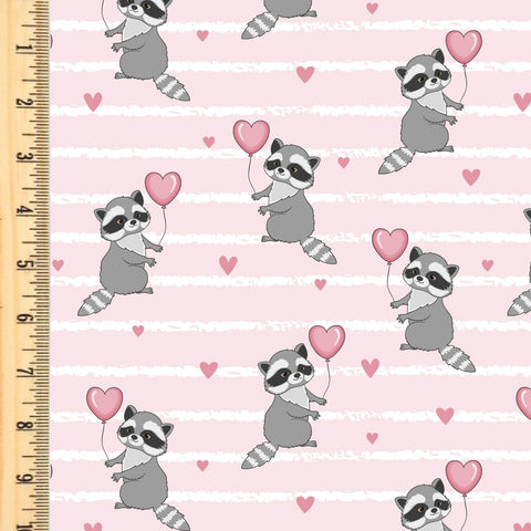 PREORDER Raccoon Stripe Pink