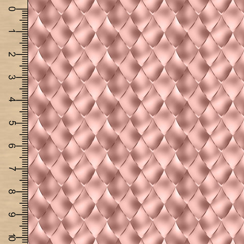 Rose Gold Dragon Scales Vinyl