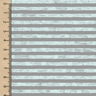 PREORDER Sketchy Stripe Mint on Grey