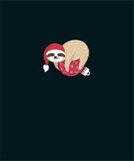 PREORDER Sloth Ornament Panel Child *Holiday*