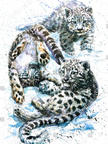 PREORDER Leopards Blanket Topper Adult