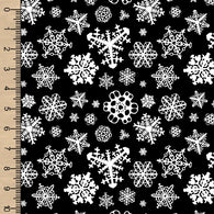PREORDER Snowflakes Monochrome *Holiday*