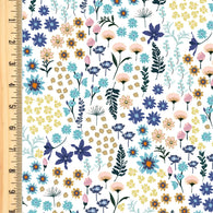 Wild Flower Cotton French Terry