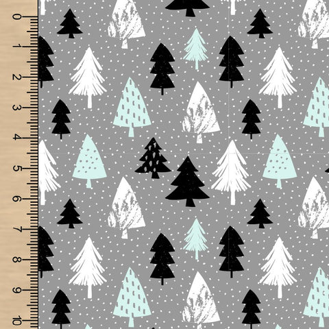 PREORDER Winter Trees Mint *Holiday*