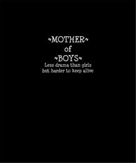 PREORDER Mother of Boys Panel Adult