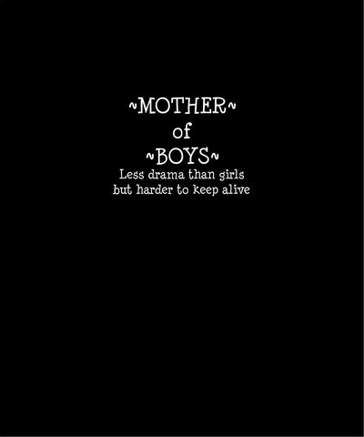 PREORDER Mother of Boys Panel Adult